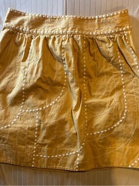 Floreat Mustard Yellow Garment with Black Label Detailing